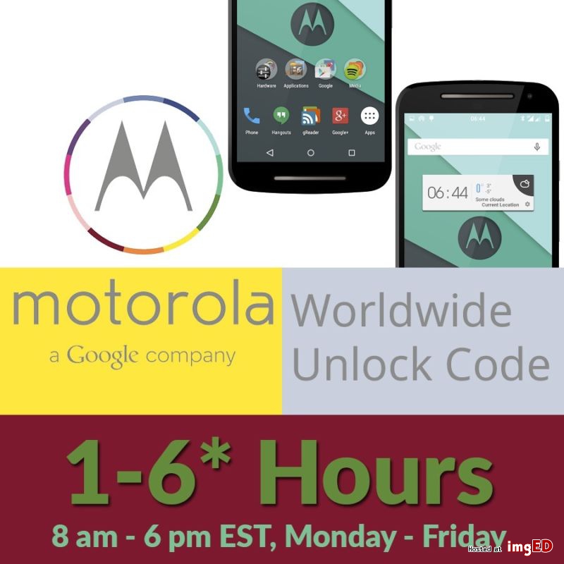 Moto X Unlock Code Free